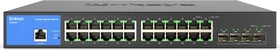 Linksys LGS300 Desktop Gigabit Managed Switch, 24x RJ-45, 4x SFP+ (LGS328C)
