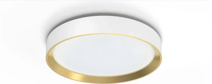 Philips Hanno SS RD LED-Deckenleuchte 4000K weiß/gold