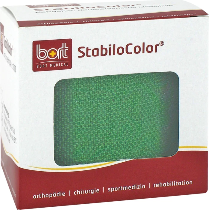 Bort Medical StabiloColor Bandage grün, 10cm x 5m, 1 Stück