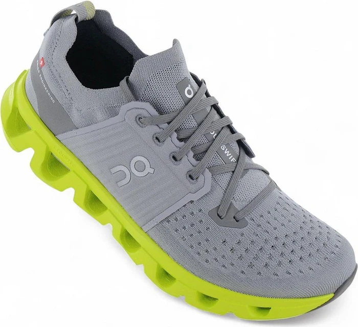 On Cloudswift 4 alloy/lime (Herren)