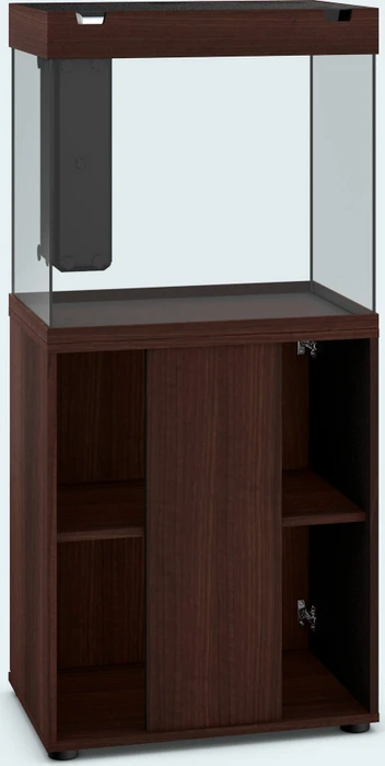 Juwel Lido 120 LED Aquarium-Set mit Unterschrank, dunkles Holz/dunkles Holz, 120l