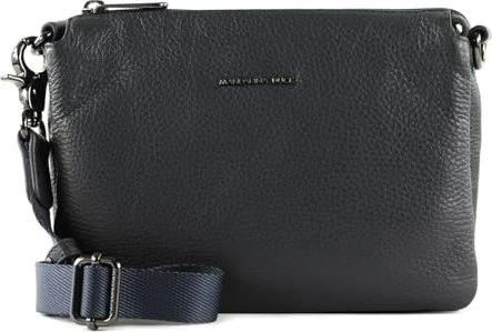 Mandarina Duck Mellow Leather Small Umhängetasche dress blue