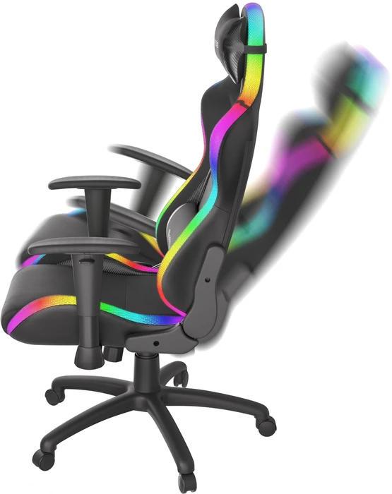 Genesis Trit 500 RGB Gamingstuhl, schwarz