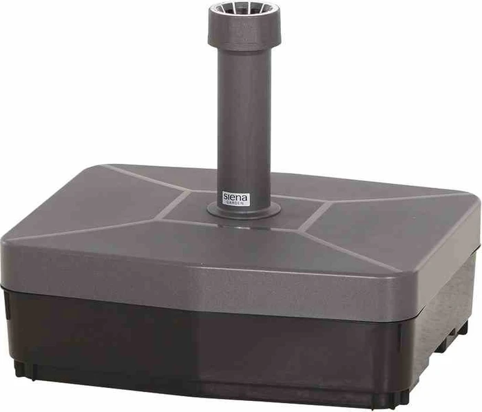 Siena Garden Sonnenschirmständer eckig 45kg anthrazit