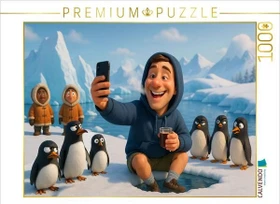 Calvendo Pinguinselfie - Manchen kann es nicht kalt genug sein