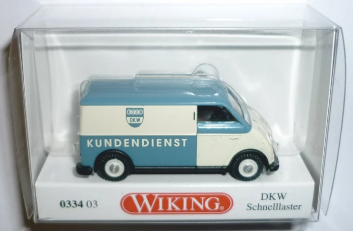 Wiking DKW Schnelllaster Kastenwagen DKW Kundendienst