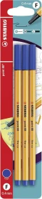STABILO point 88 blau, 3er-Pack