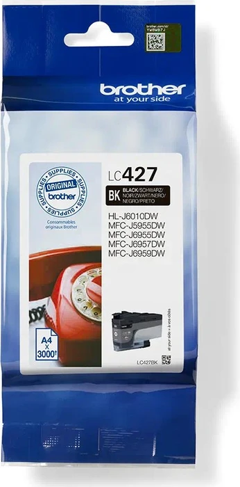 Brother Tinte LC427BK schwarz