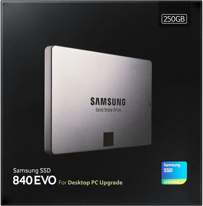 Samsung SSD 840 EVO - Desktop Upgrade Kit 250GB, 2.5" / SATA 6Gb/s