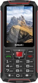 Evolveo StrongPhone W4 schwarz/rot