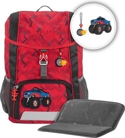 Step by Step Kid Monster Truck Rocky Vorschultaschen-Set, 3-tlg.
