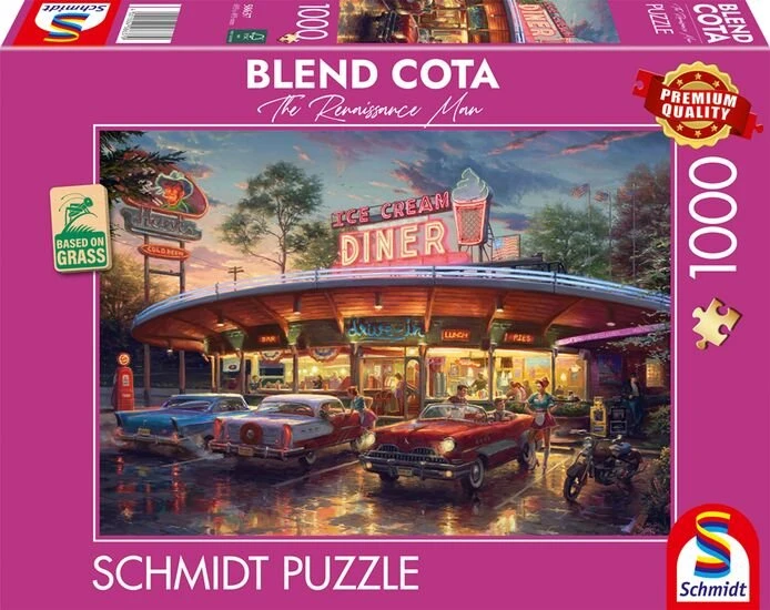 Schmidt Spiele Blend Cota: American Diner (1000 Teile) Image