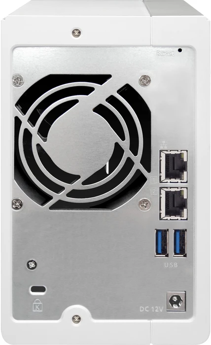 QNAP Turbo Station TS-231P2-4G, 4GB RAM, 2x RJ-45 1000Base-T, 3x USB-A 3.0