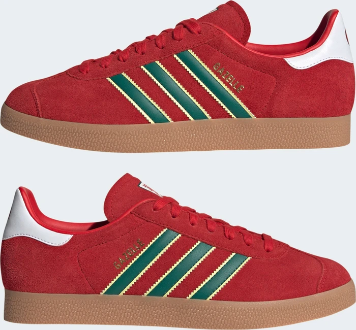 adidas Gazelle Fußball Wales better scarlet/noble green/gum