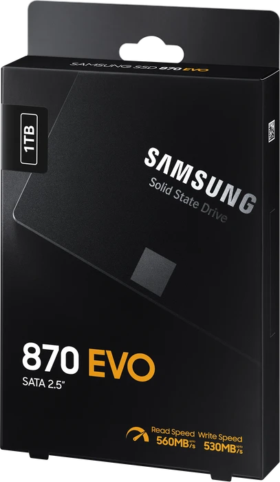 Samsung SSD 870 EVO 1TB, 2.5" / SATA 6Gb/s