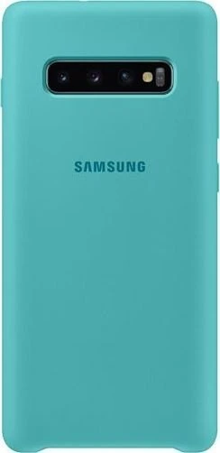 Samsung Silicone Cover für Galaxy S10+ grün