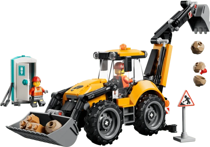 LEGO City - Gelber Baggerlader