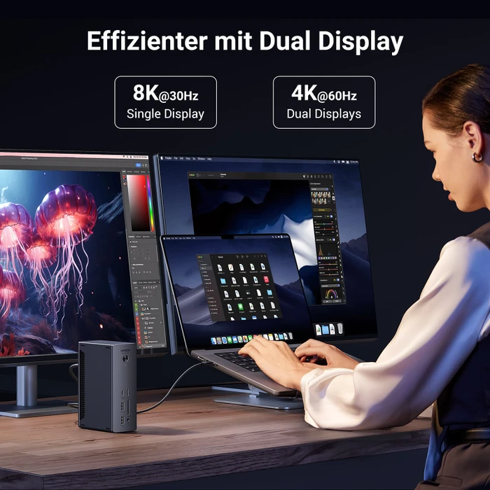 Ugreen Revodok Max 213 (EU), Thunderbolt 4 [Buchse]