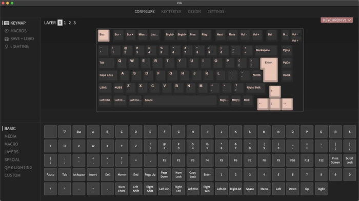 Keychron V1 Knob Version, Frosted Black, LEDs RGB, hot-swap, Keychron K Pro BROWN, USB, DE