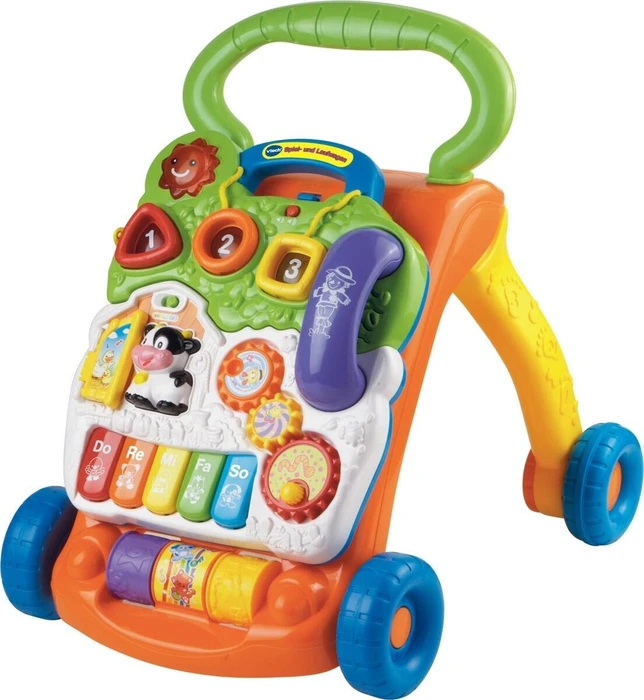 VTech Spiel- und Laufwagen gelb/orange