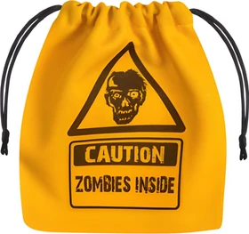 Q-Workshop Würfelbeutel Zombie yellow & black