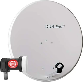Dura-Sat MDA 80 hellgrau - 1 Teilnehmer Set