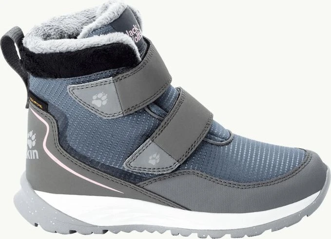 Jack Wolfskin Polar Wolf Texapore Mid VC K pebble grey/off white (Junior)