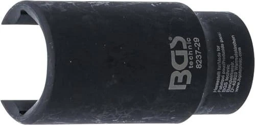 BGS technic Spezial Benzin/Diesel Einspritzdüse Außensechskant Steckschlüssel 1/2", 29mm