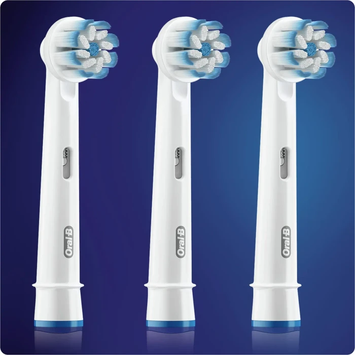 Oral-B Sensitive Clean Pro Technologie Ersatzbürste, 3 Stück