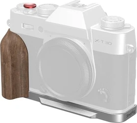 SmallRig L-Bracket mit Holzgriff für Fujifilm X-T30 III silber