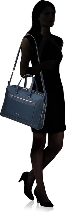 Samsonite Zalia 2.0, Bailhandle, 15.6" Notebooktasche, 41cm, 14.5l, Midnight Blue