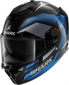 Shark Spartan GT Pro Carbon schwarz/blau/grau