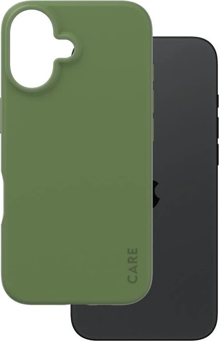 PanzerGlass Care Fashionable Case für Apple iPhone 16 Piquant Green