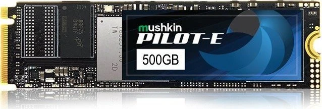 Mushkin Pilot-E 500GB, M.2 2280 / M-Key / PCIe 3.0 x4