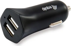Equip 2-Port USB-KFZ-Ladegerät 12W schwarz