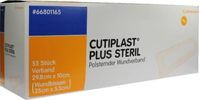 Cutiplast Plus Steril, 10 x 29.8cm, 55 Stück