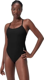 Speedo Racerback Badeanzug bright black (Damen)
