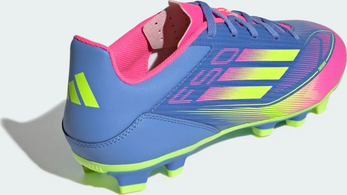 adidas F50 Club FG/MG blue fusion/lucid lemon/lucid pink
