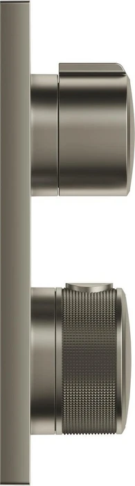 Grohe Allure Thermostat-Wannenbatterie mit integrierter 2-Wege-Umstellung satin graphite