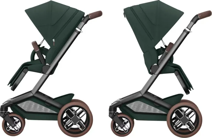 Maxi-Cosi Fame Kombikinderwagen twillic green