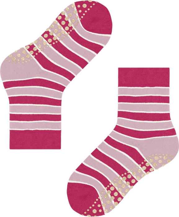 Falke Simple Stripes Socken fuchsia (Junior)