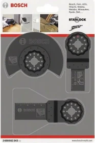 Bosch Professional Universal Zubehörset für Multifunktionswerkzeug, 3-tlg.