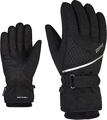Ziener Kiana GTX Gore Plus Warm Skihandschuhe black ink spark (Damen)