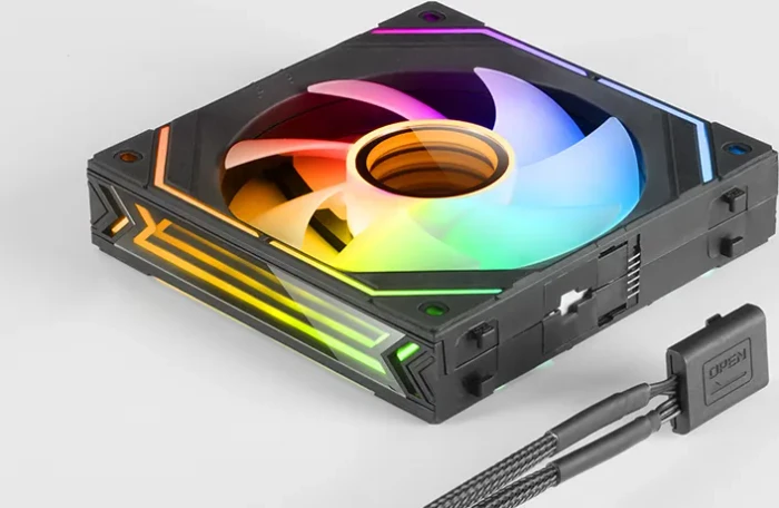 Mars Gaming MF-Linkfinity, schwarz, 124mm