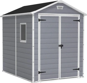 Keter Manor 6x8 Gerätehaus grau