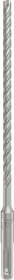 Bosch Professional PRO SDS-plus-5X Hammerbohrer, 6.5x150x210mm, 1 Stück