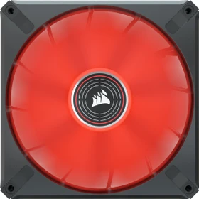 Corsair ML Series ML140 LED Elite Red, schwarz, 140mm