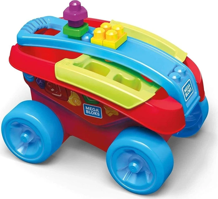 Mattel Mega Bloks Fisher-Price First Builders Bausteinwagen