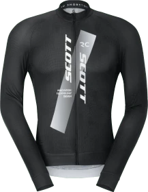 Scott RC Pro Trikot langarm schwarz/weiß (Herren)