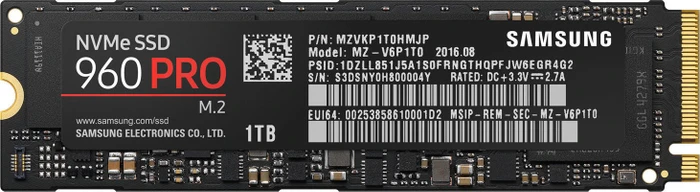 Samsung SSD 960 PRO, M.2